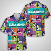 Black Woman Hawaiian Shirt